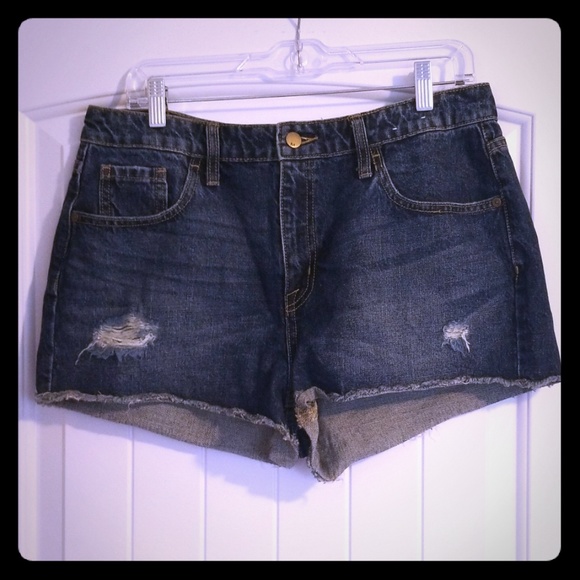 Mossimo Supply Co. Pants - Mossimo dark wash denim shorts